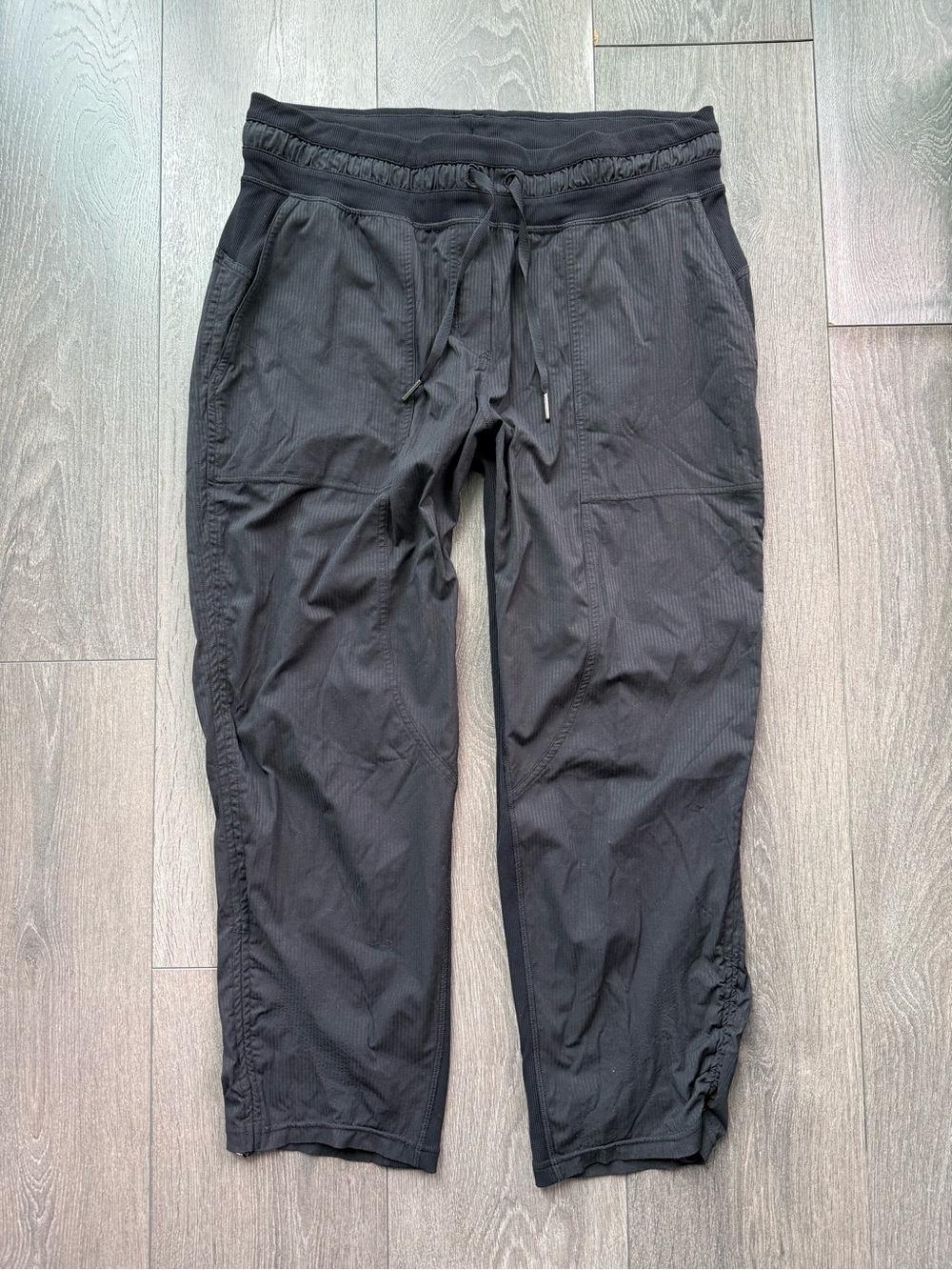 lululemon Black Women's Joggers Dance Studio crop cropped pants 10 yoga